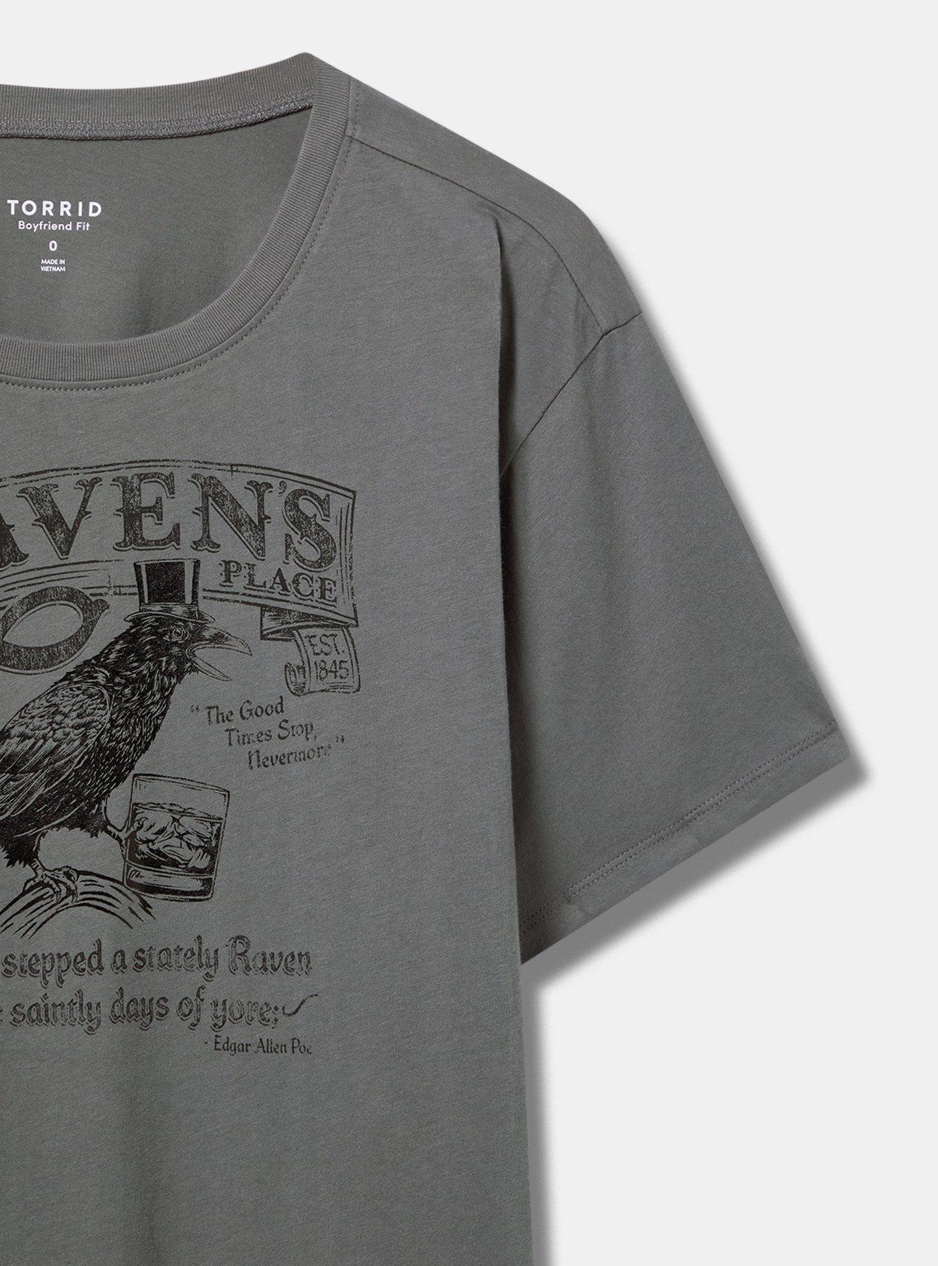 Raven Relaxed Crew Tee