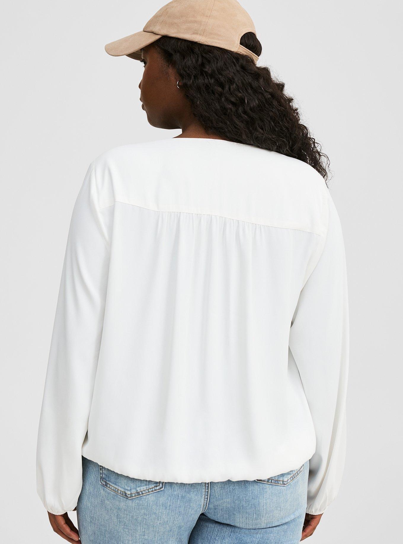 Surplice Blouse