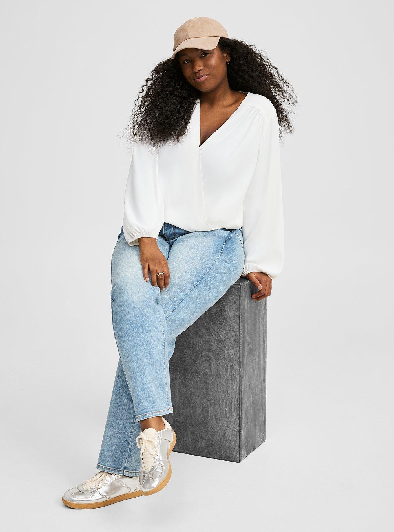 Plus Size - Surplice Blouse - Torrid