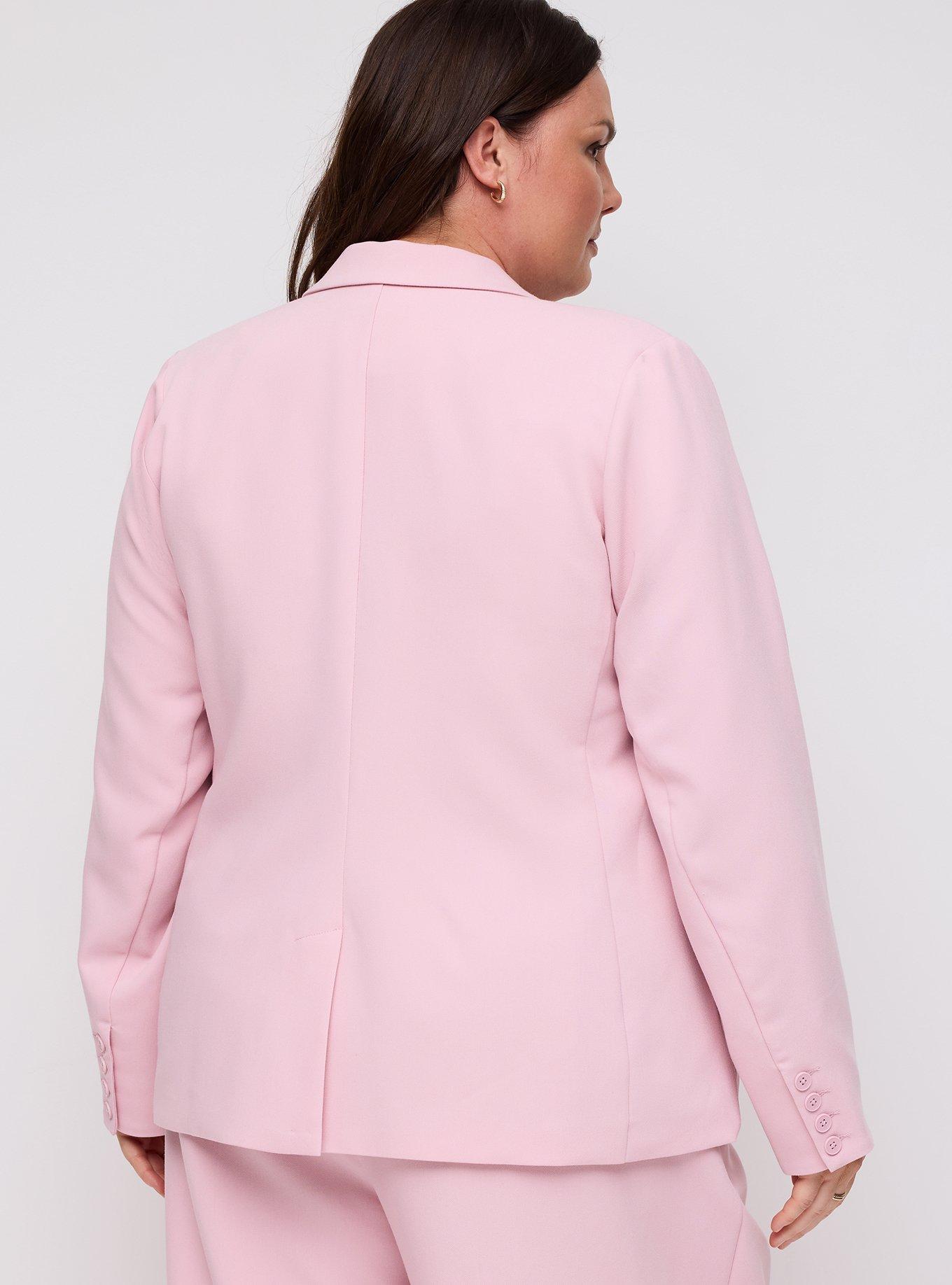 Studio Classic Tailored Twill Blazer, BLEACHED MAUVE, alternate