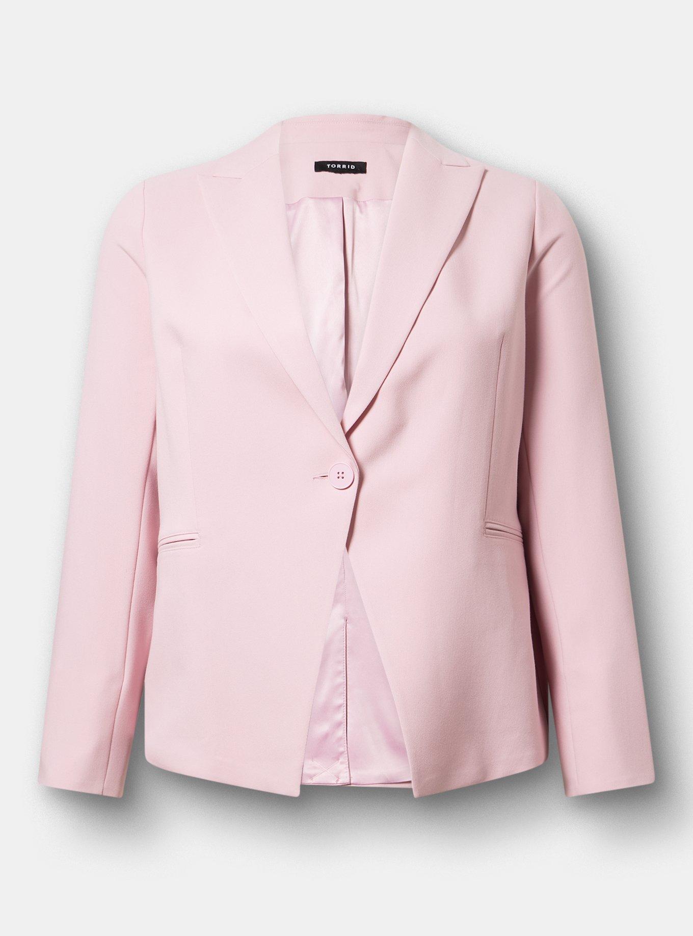 Studio Classic Tailored Twill Blazer, BLEACHED MAUVE, hi-res