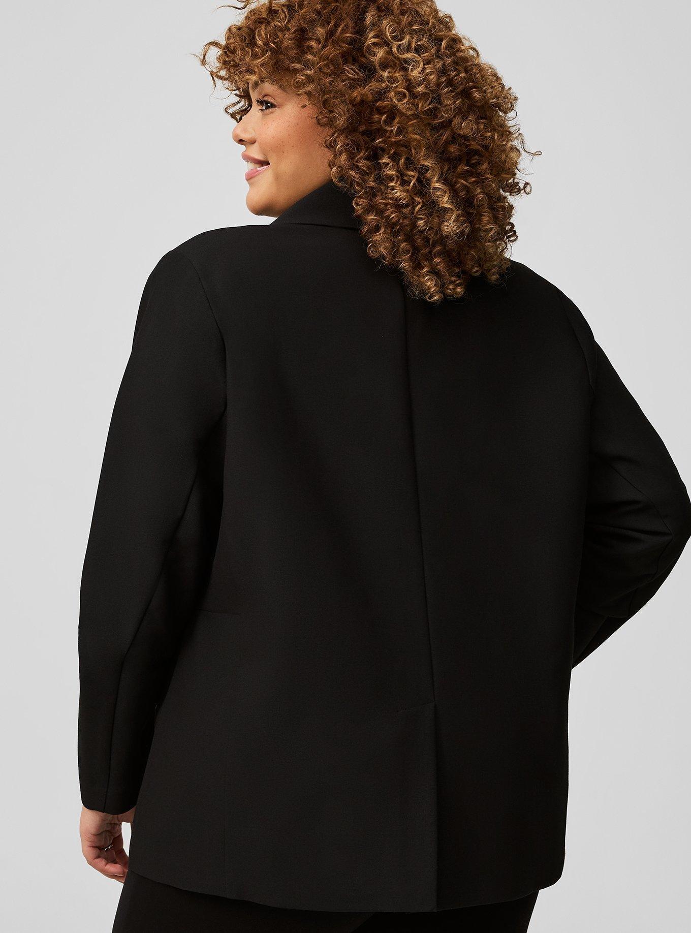 Relaxed Tailored Twill Blazer