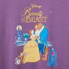 Disney Beauty And The Beat Classic Fit Sweatshirt, CONCORD GRAPE, swatch