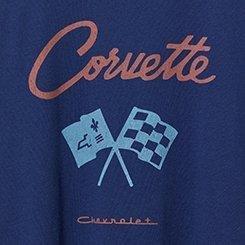Plus Size Corvette Classic Fit Crewneck Cotton Tee, MEDIEVAL BLUE, swatch