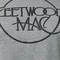 Fleetwood Mac Classic Fit Hoodie Cotton Tee, MEDIUM HEATHER GREY, swatch