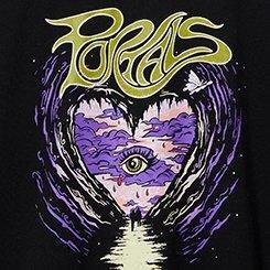 Plus Size Melanie Martinez Portals Classic Crew Tee, DEEP BLACK, swatch