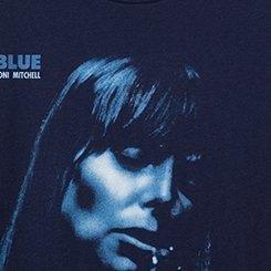 Plus Size Joni Mitchell Classic Fit Crewneck Cotton Tee, PEACOAT, swatch