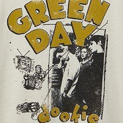 Green Day Classic Fit Crewneck Cotton Tee, DESERT SANDSTONE, swatch