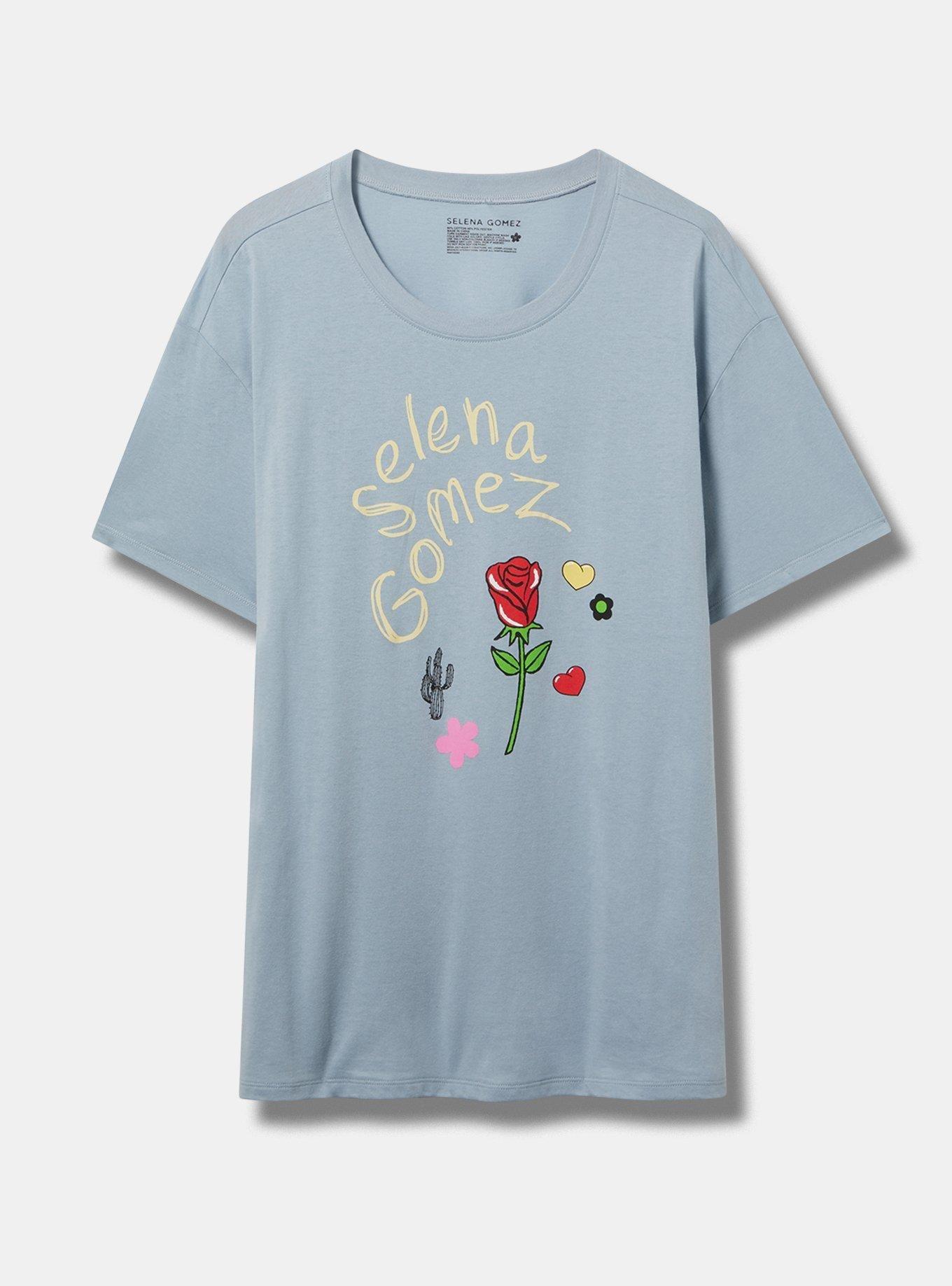 Selena Gomez Icons Relaxed Fit Crew Tee