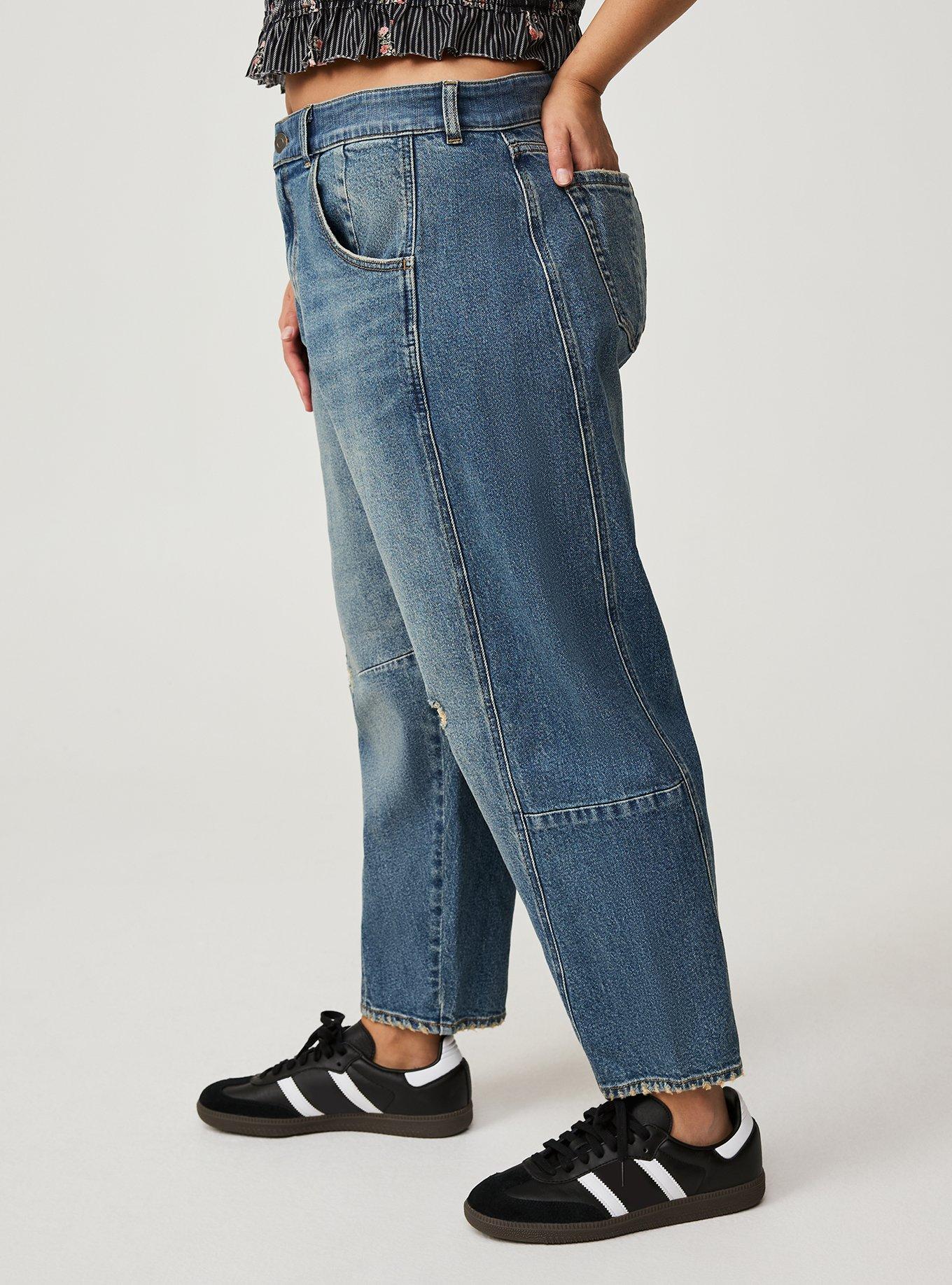 Festi High-Rise Barrel Jean
