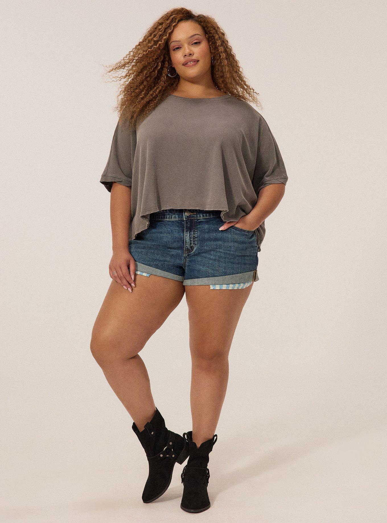 Festi Oversized Dolman Tee, TORNADO, alternate