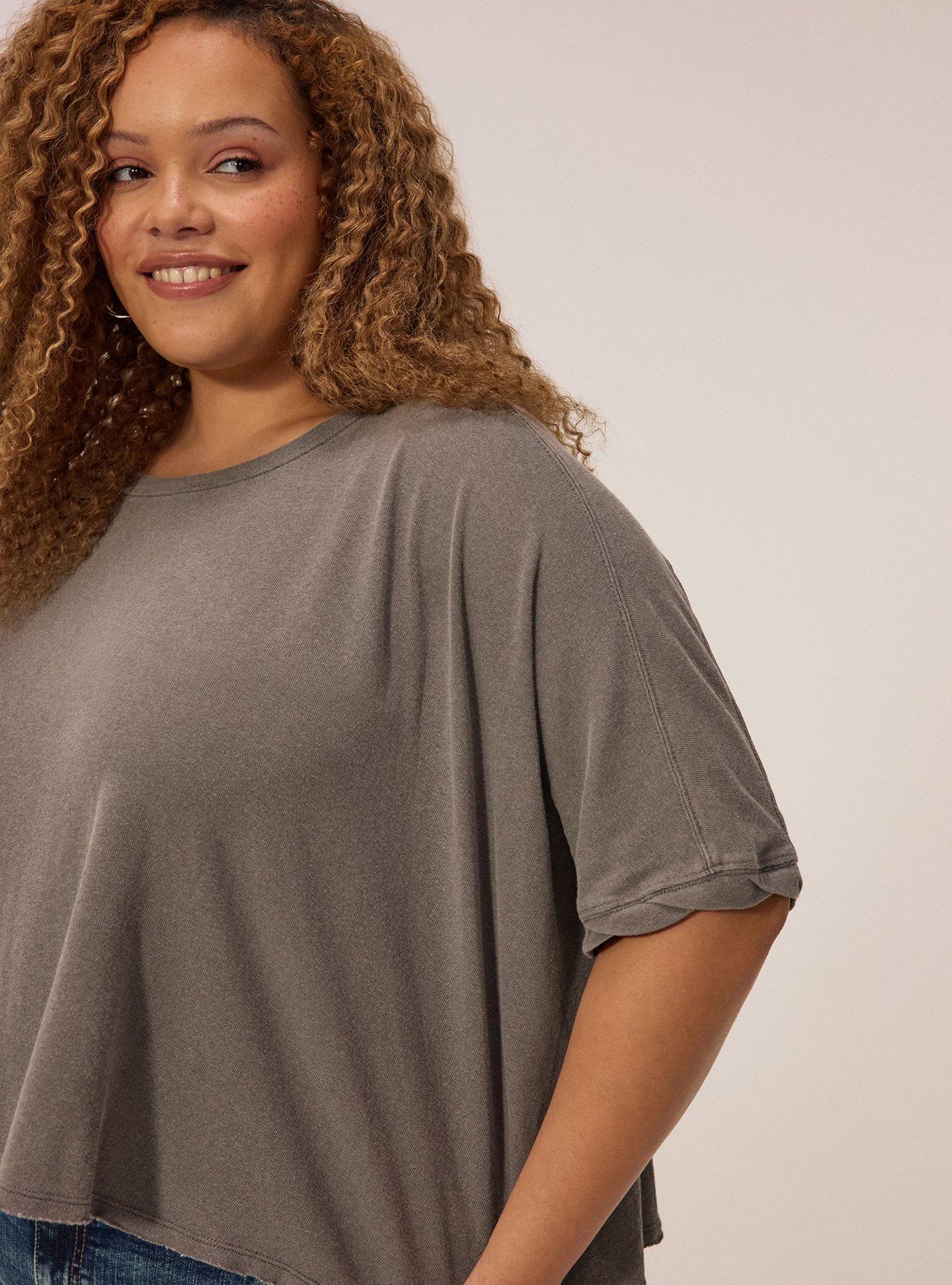 Festi Oversized Dolman Tee, TORNADO, alternate