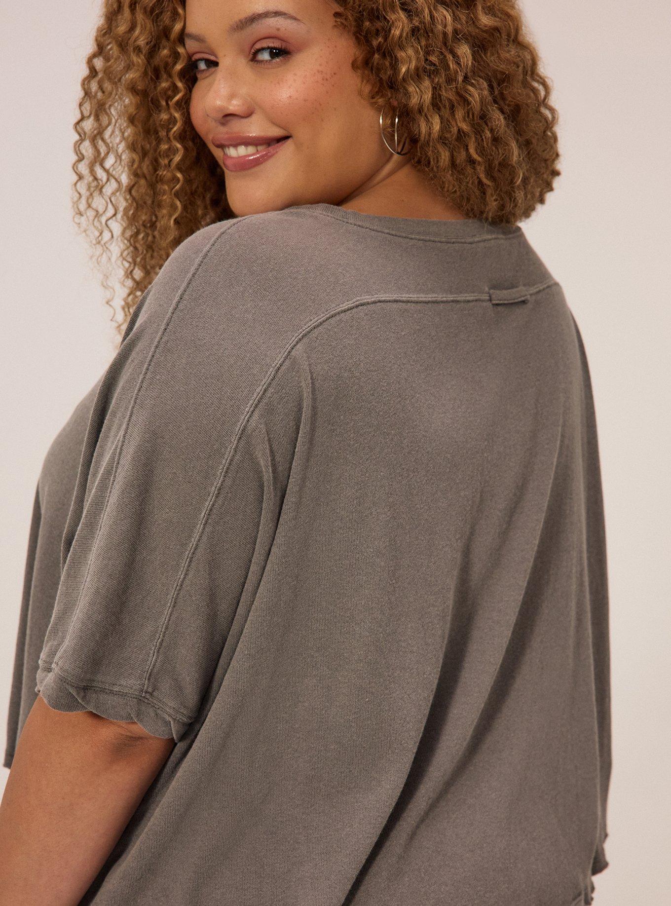 Festi Oversized Dolman Tee, TORNADO, alternate