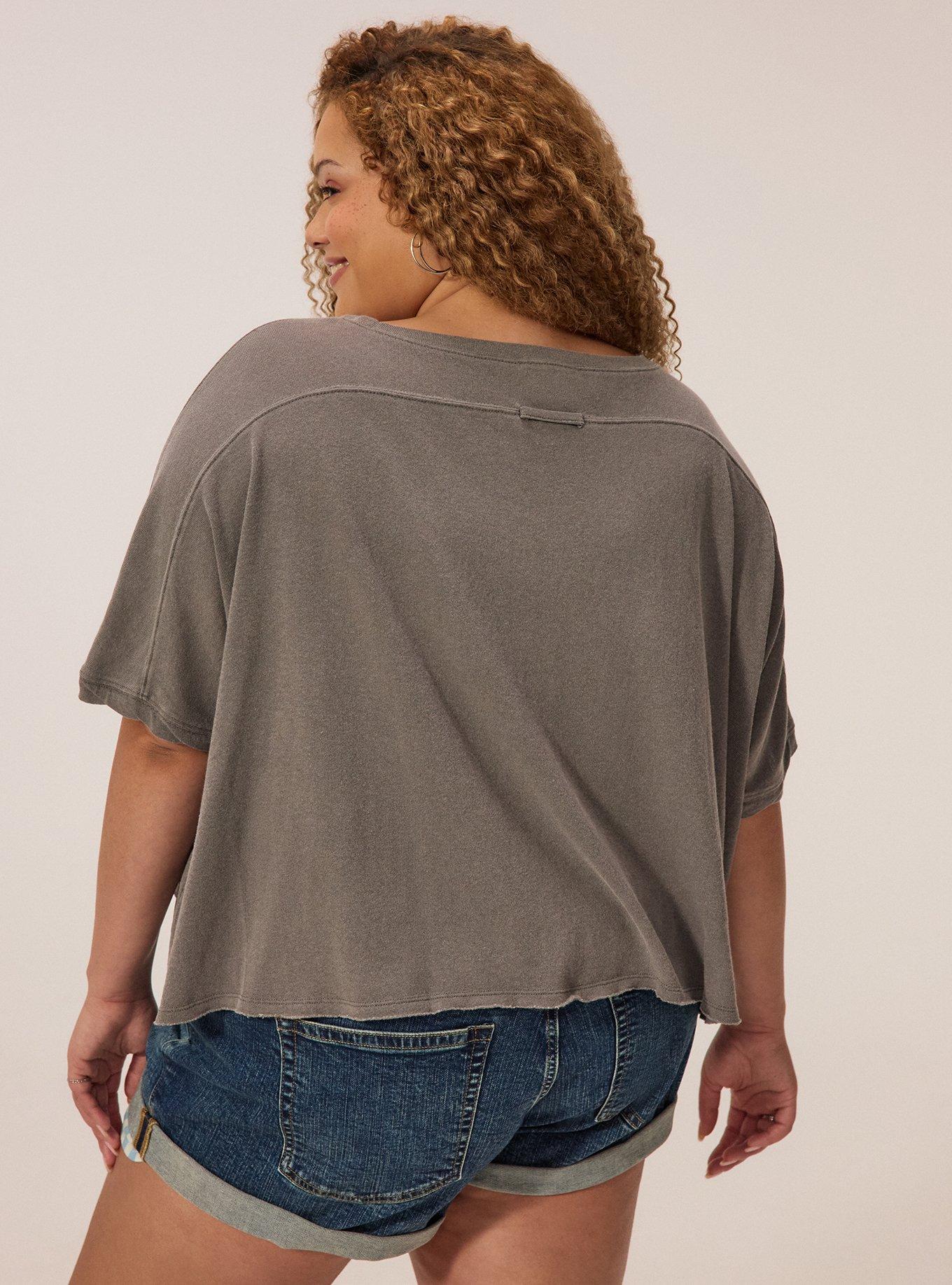 Festi Oversized Dolman Tee, TORNADO, alternate