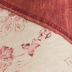 Plus Size Festi Cropped Raglan Tee, TEA STAIN MAUVE FLORAL, swatch