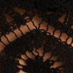 Festi Crochet Tank, DEEP BLACK, swatch