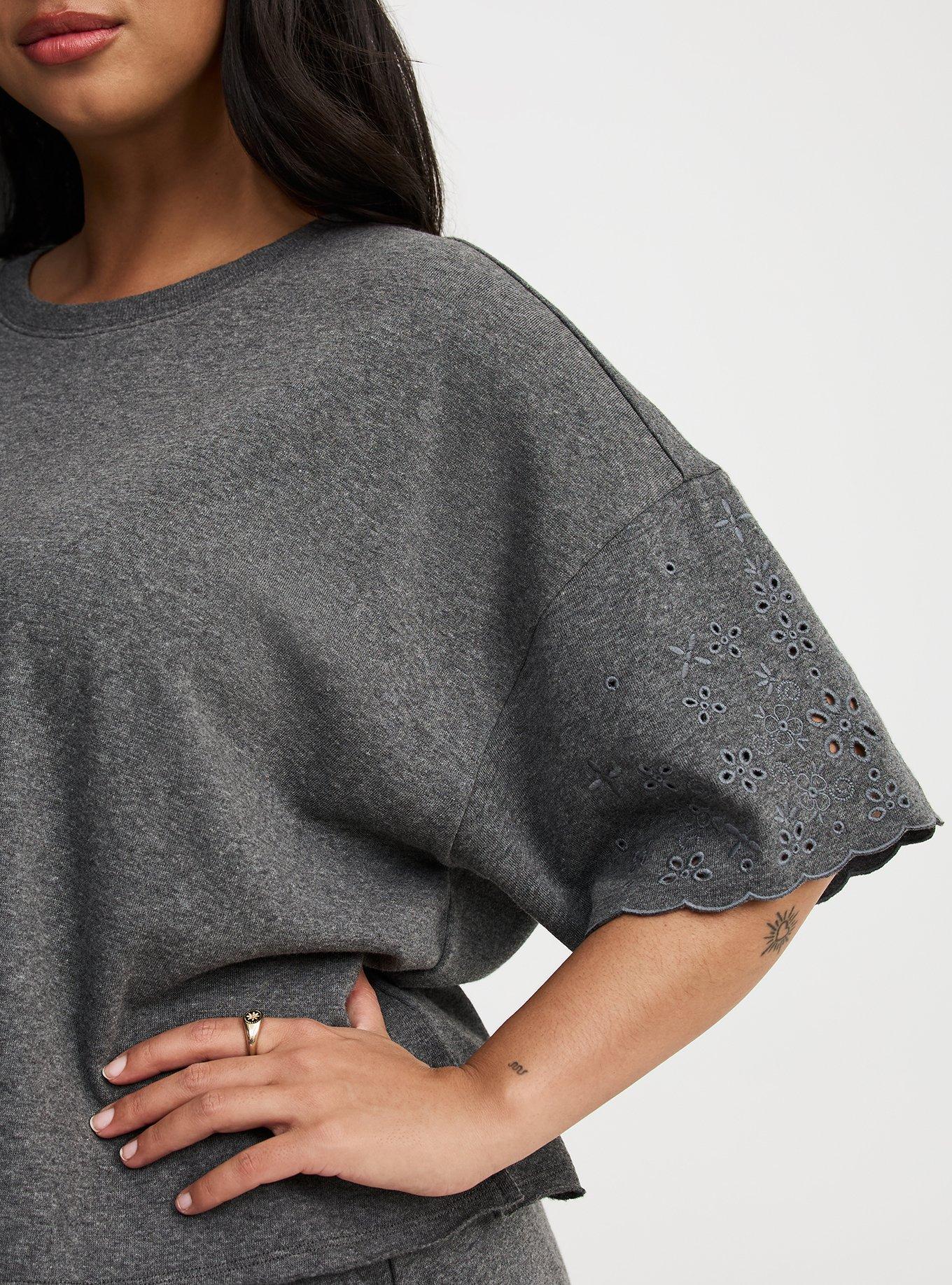 Drop-Shoulder Crew Tee