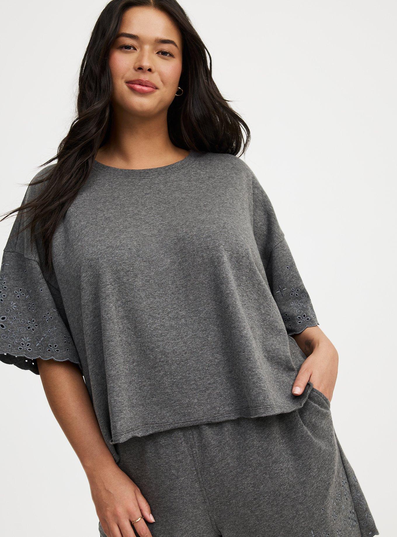 Drop-Shoulder Crew Tee