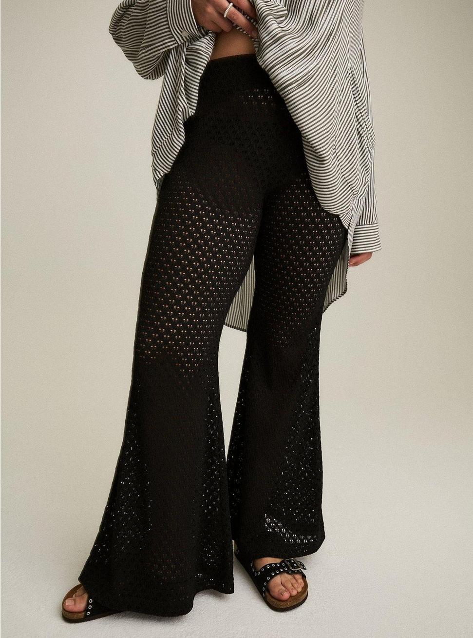 Plus Size - Festi Lace Flare Pant - Torrid Plus Size - Festi Lace Flare Pant - Torrid