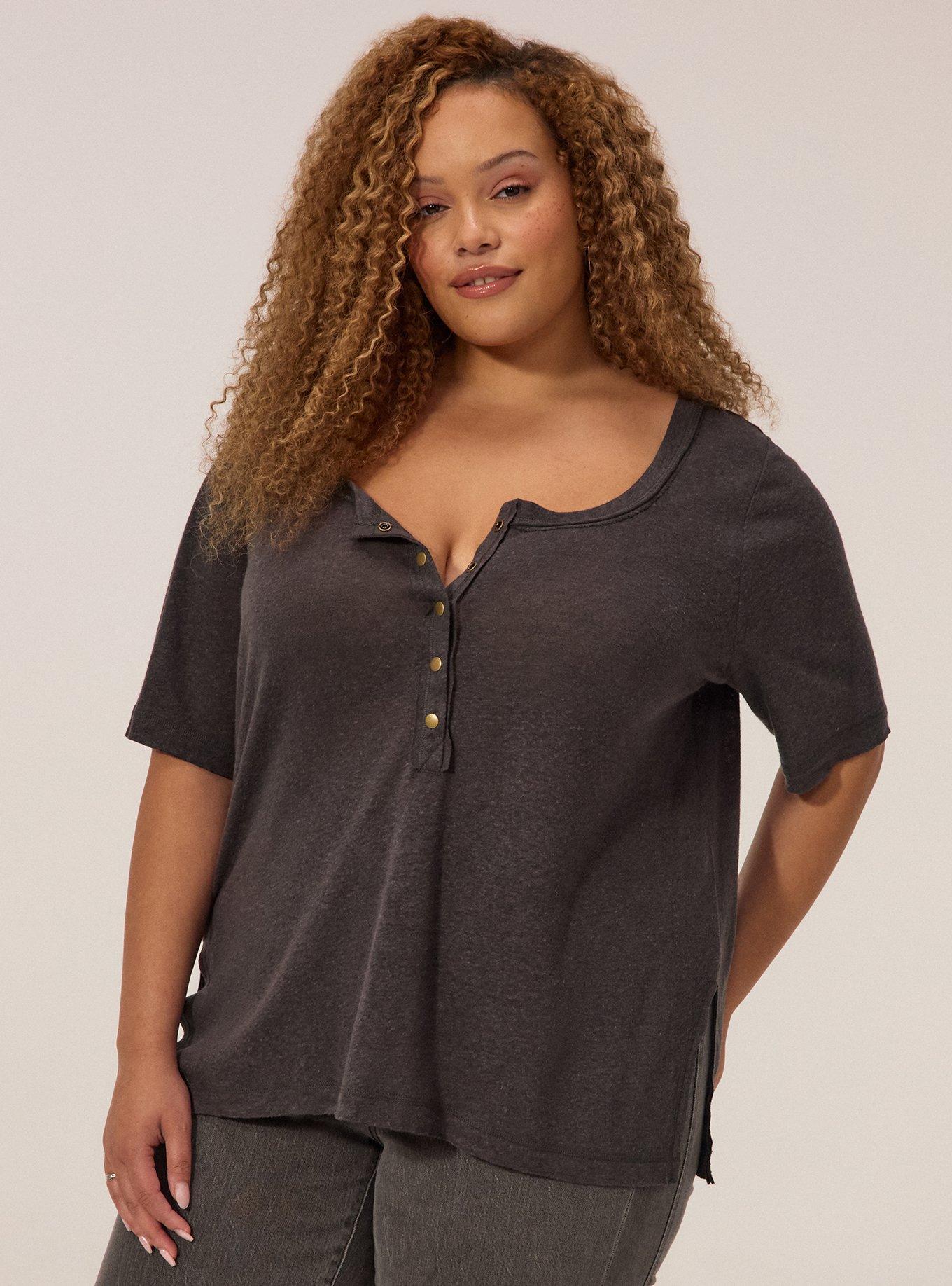 FESTI LINEN BLEND SCOOP NECK RELAXED HENLEY, PHANTOM, alternate