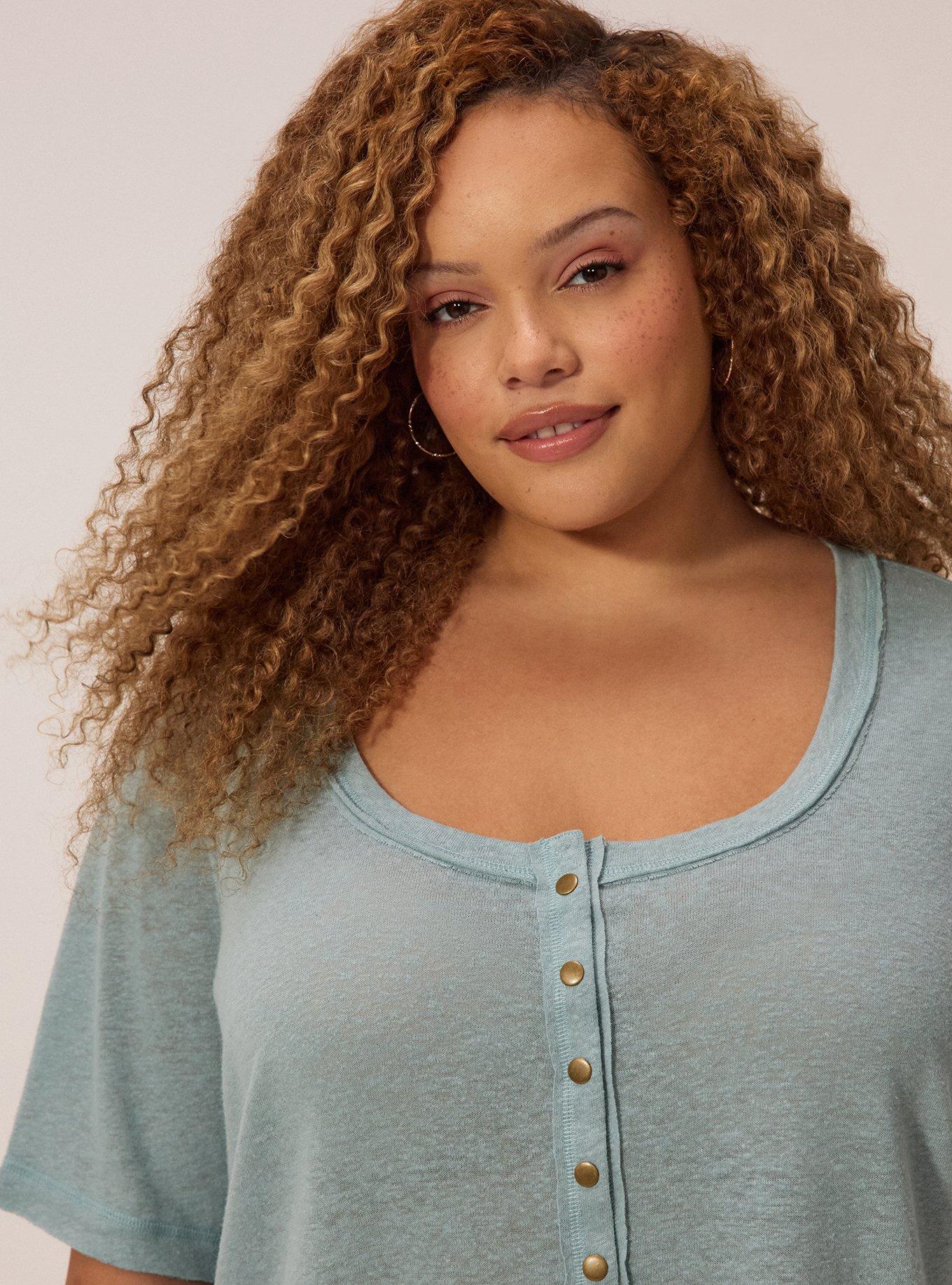 FESTI LINEN BLEND SCOOP NECK RELAXED HENLEY, ARONA, alternate