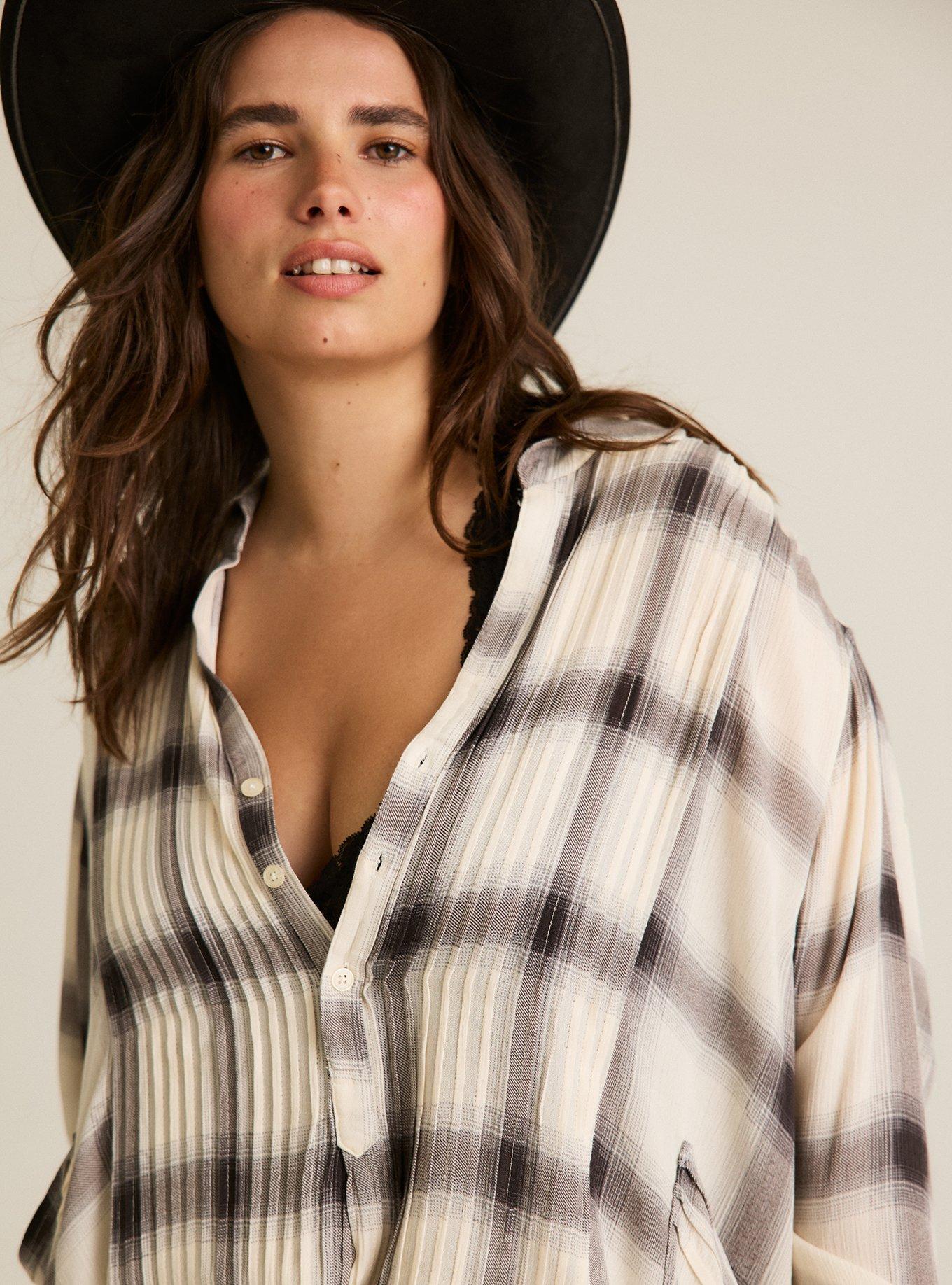 Festi Button-Up Relaxed Tunic