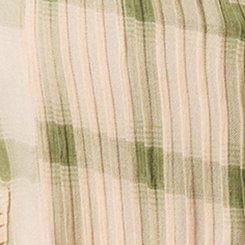Festi Relaxed Popover Tunic, ELLIS PLAID CREAM, swatch
