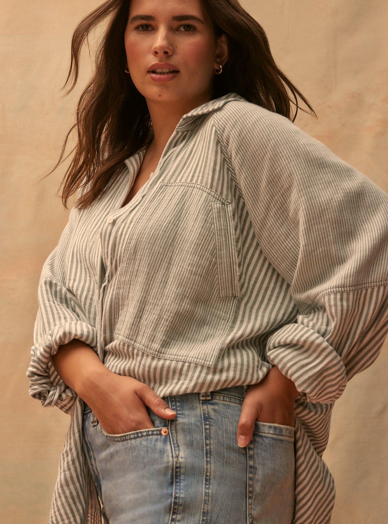 Festi Relaxed Button-Up Tunic
