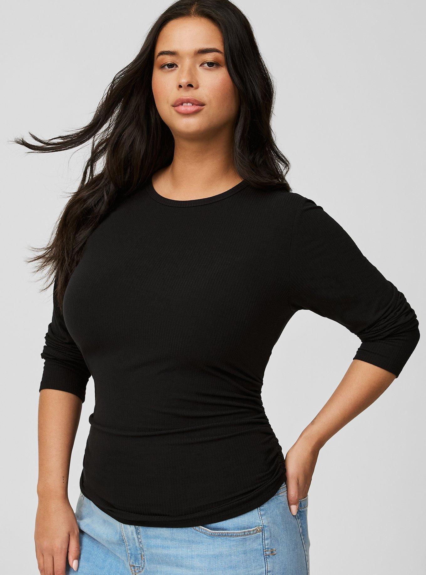 Torrid Grey Side fashion Cinch Jersey