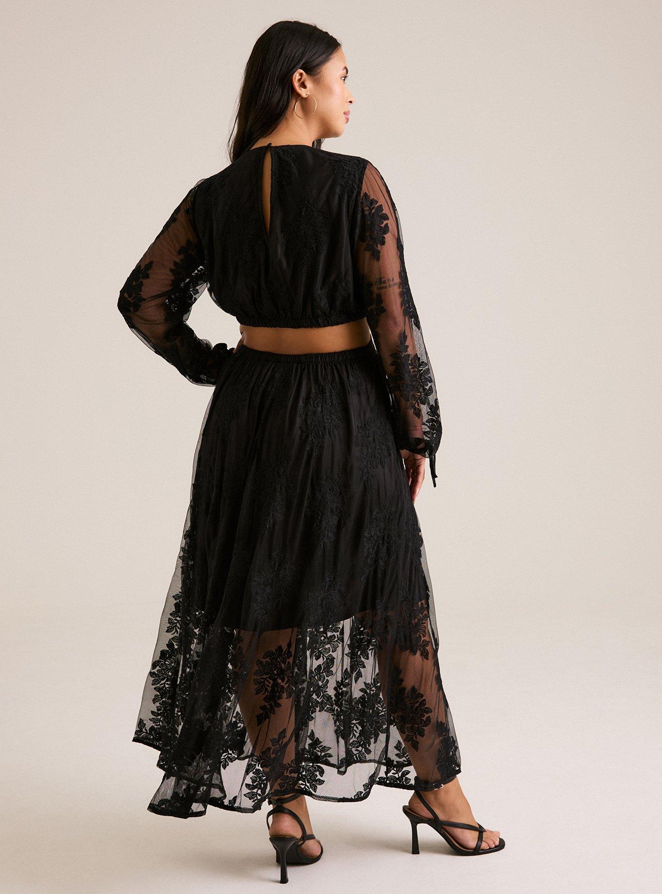 Festi Embroidered Maxi Dress