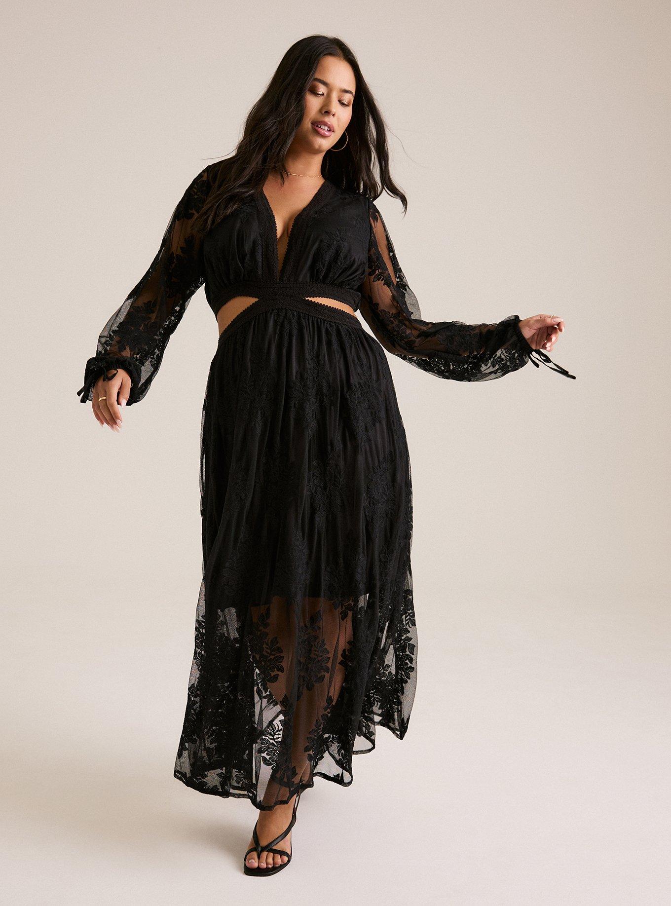 Festi Embroidered Maxi Dress