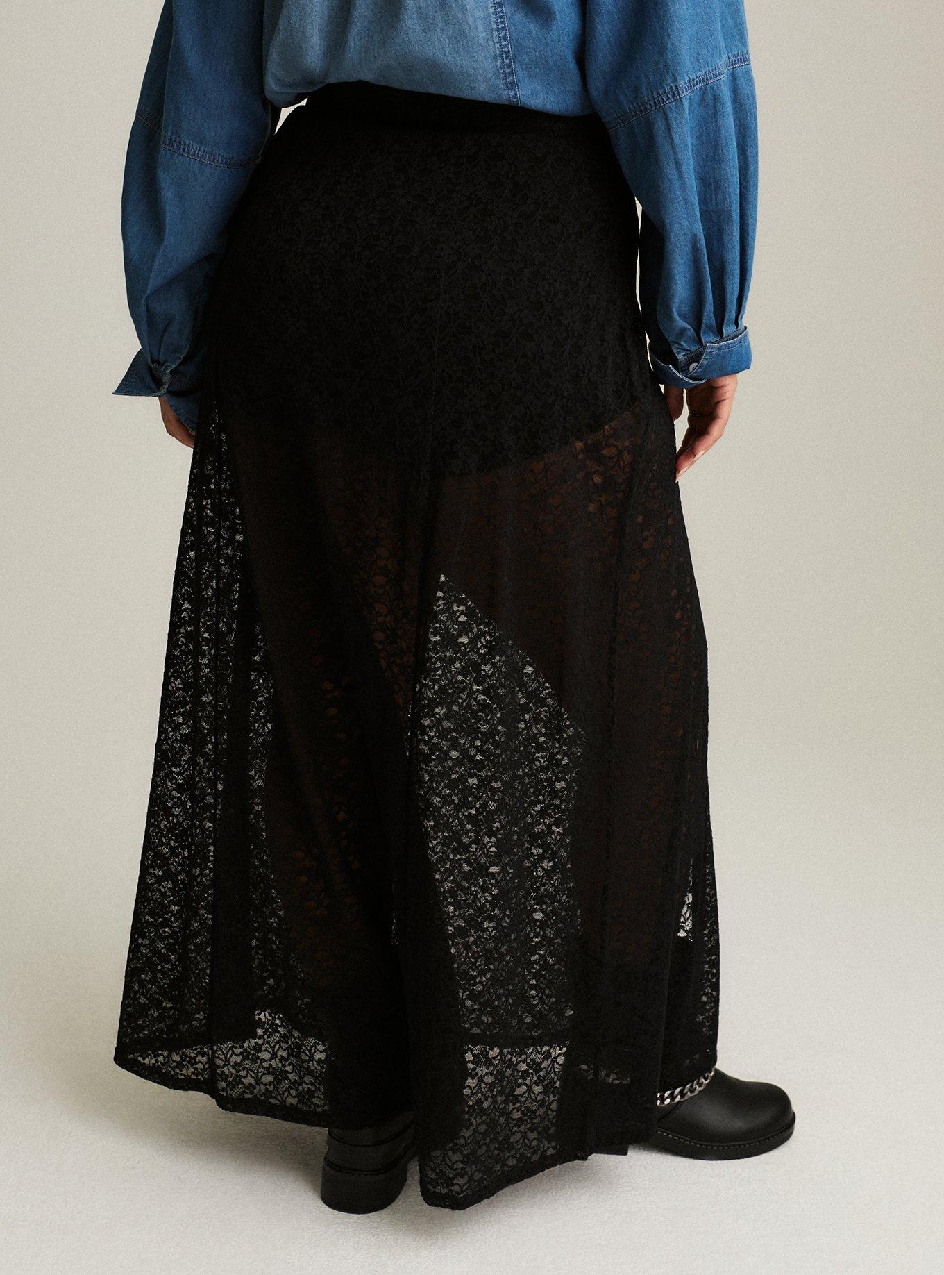 Plus Size - Festi Lace Maxi Skirt - Torrid