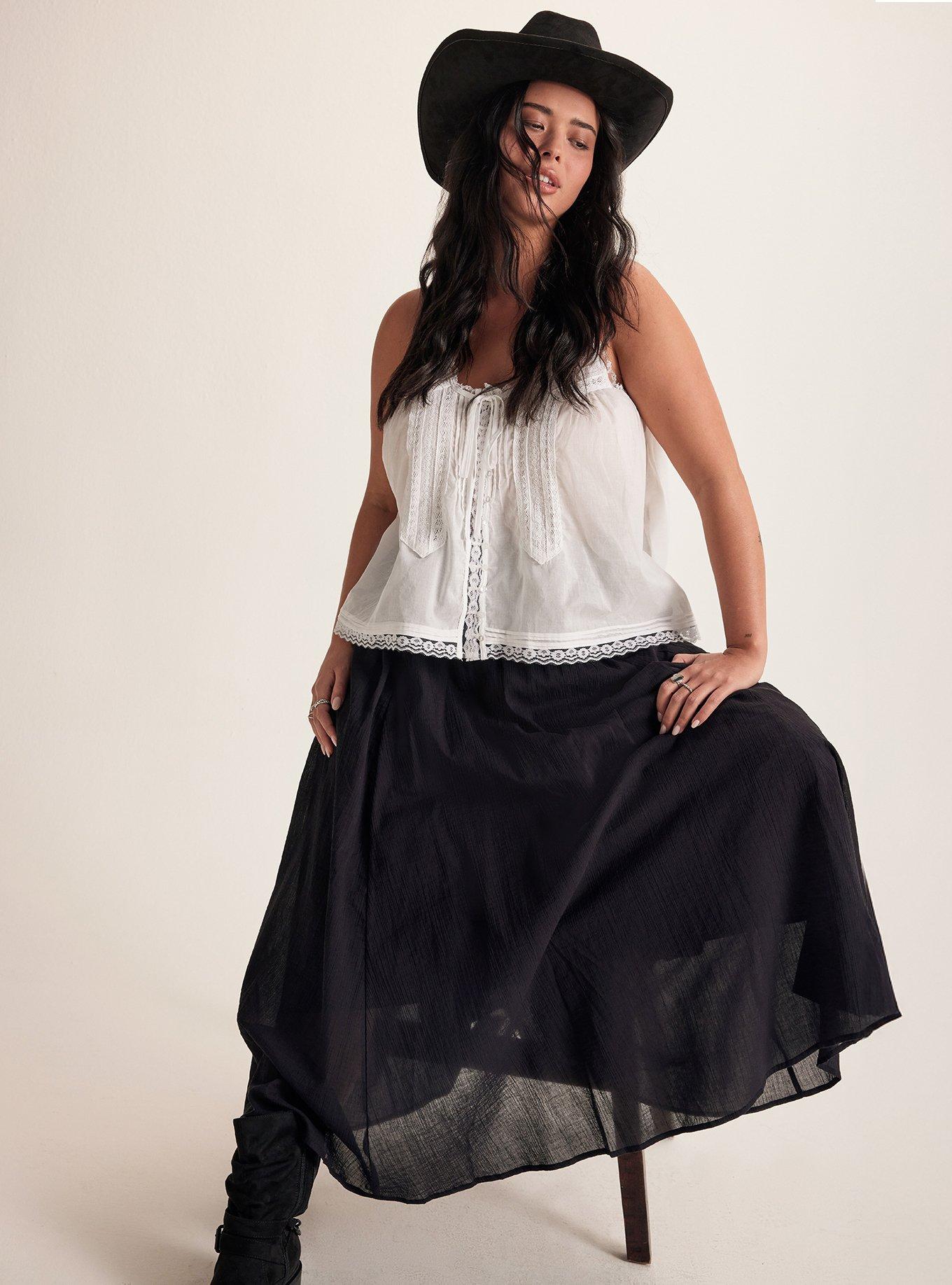 Festi Tiered Maxi Skirt