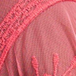 Mesh Embroidered Ruana, PINK, swatch