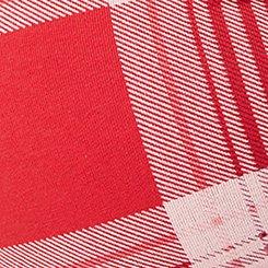 Retro Chic Foxy Tie-Front Cami, JACKSON PLAID RED, swatch