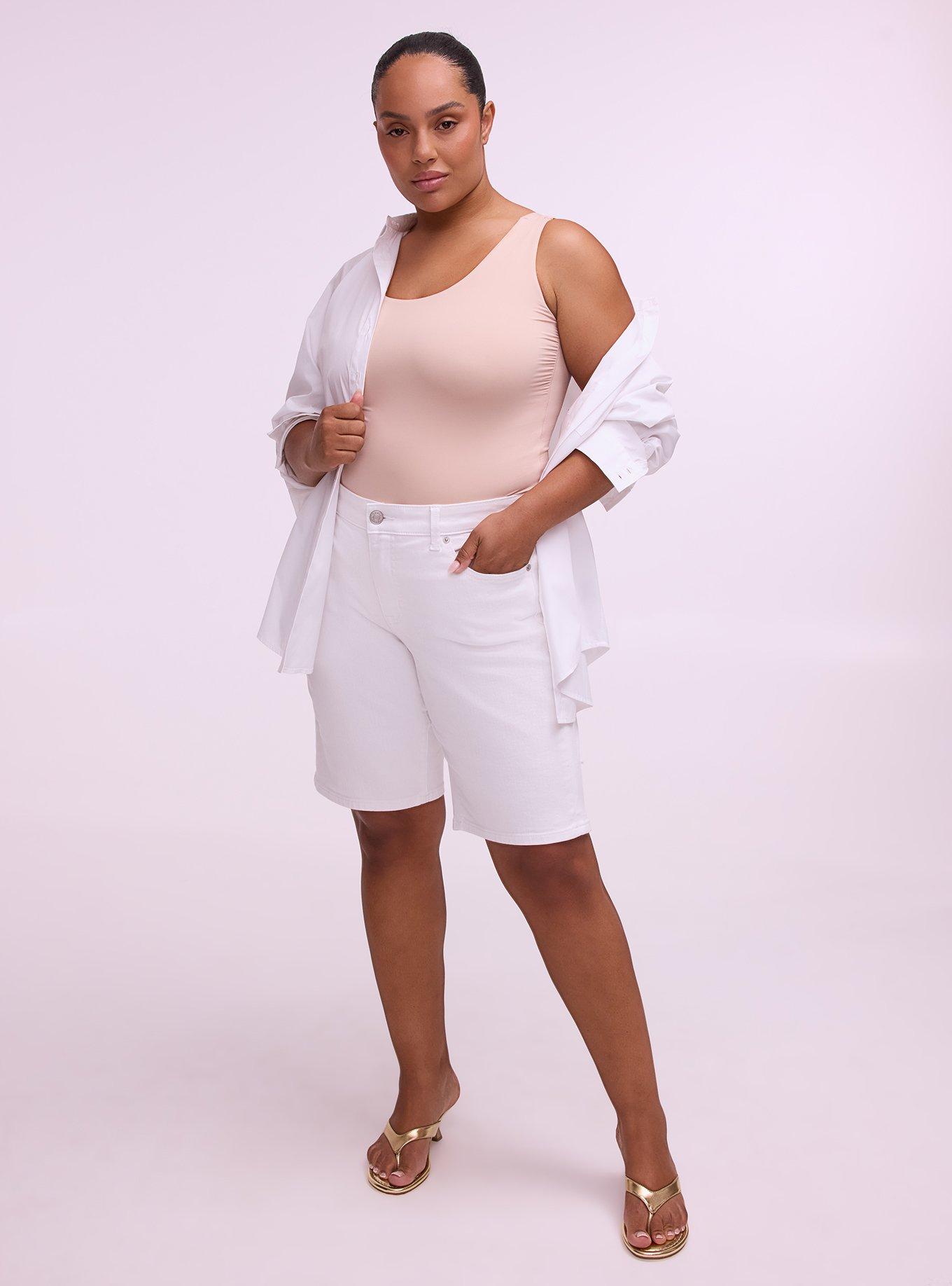 Butter Soft Micro Thong Bodysuit, ROSE DUST, alternate