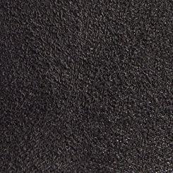 Buckle Pointed Toe Flat (WW), BLACK, swatch