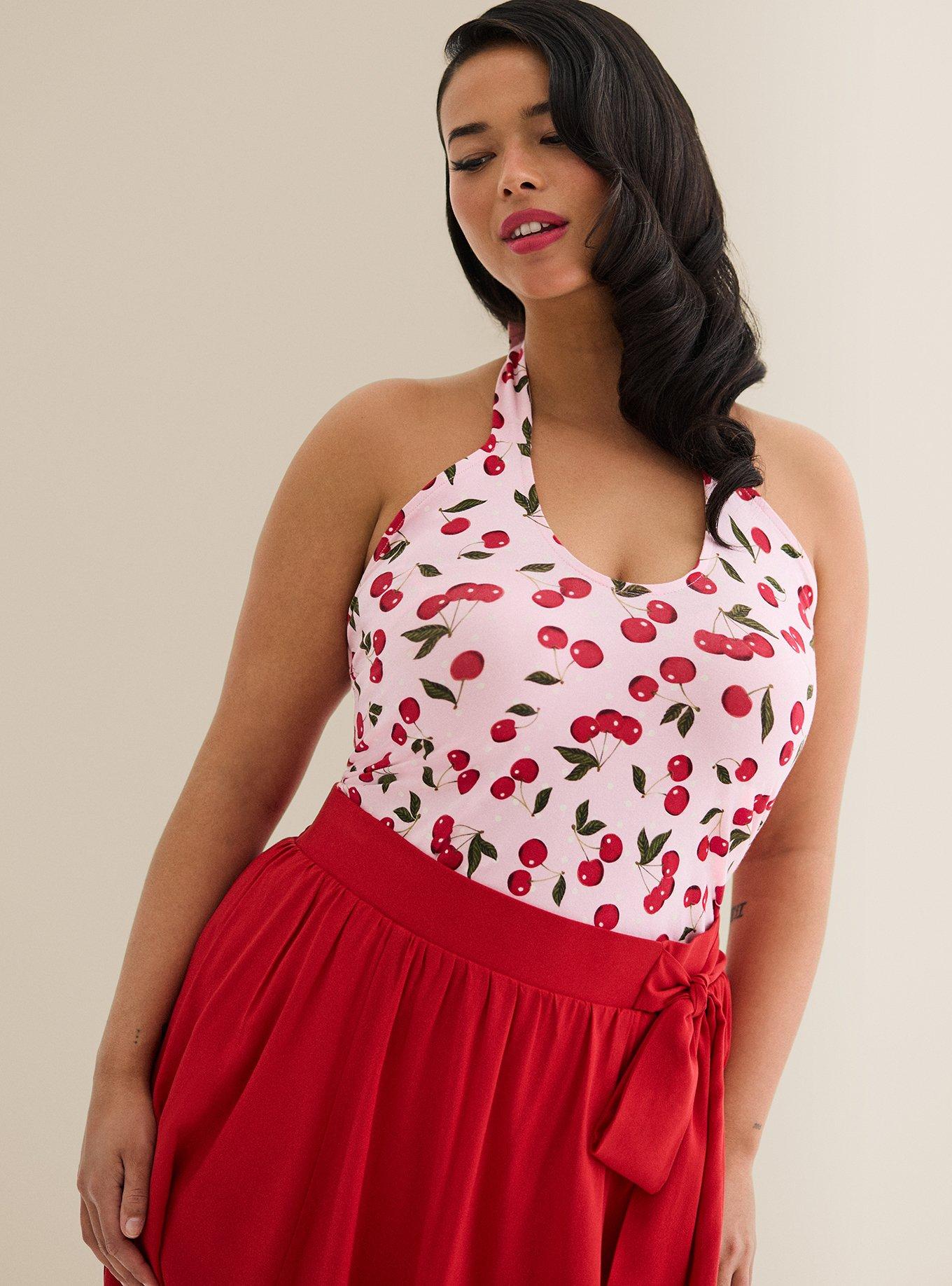 Retro Chic Foxy Halter Top