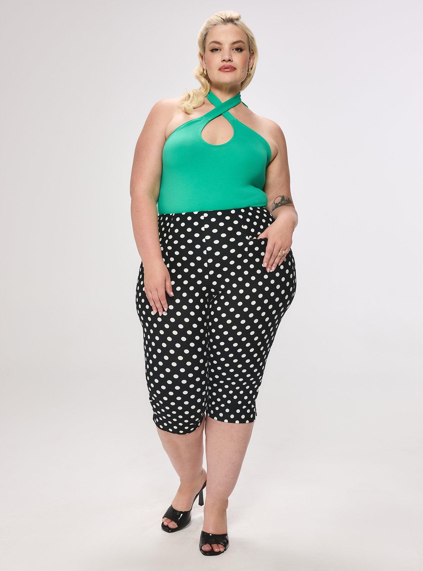 Retro Chic Twist Neck Halter Top, SIMPLY GREEN, alternate