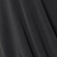 Twisted V-Neck Tee, DEEP BLACK, swatch