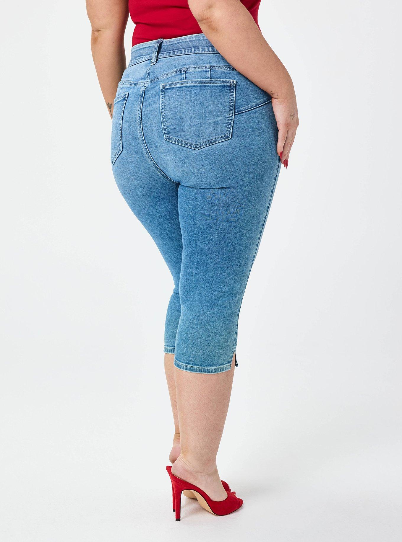 Retro Chic Bombshell Clam Digger Pant, HALO, alternate