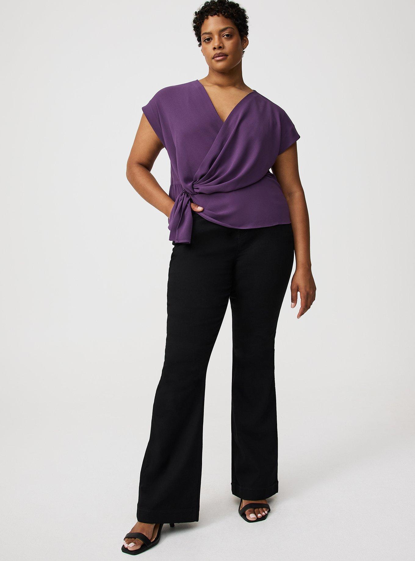 Surplice Twist-Front Top
