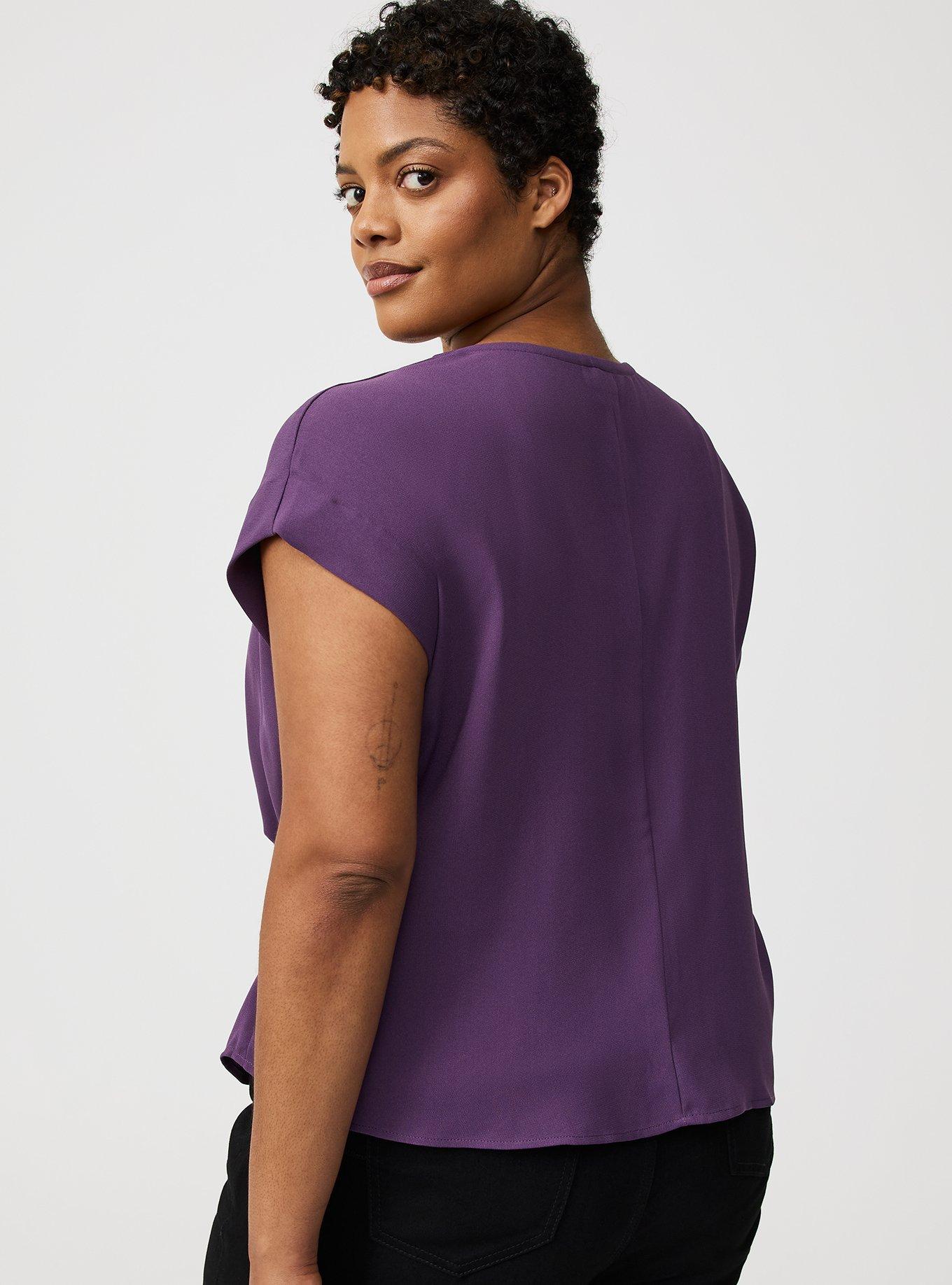Surplice Twist-Front Top
