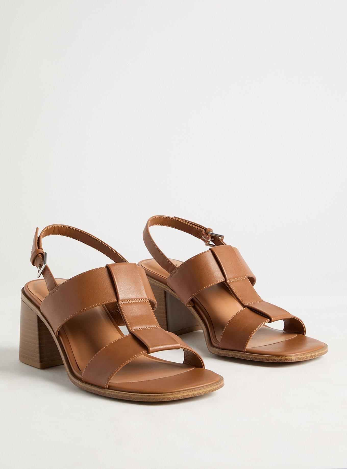 Double Strap Block Heel (WW)