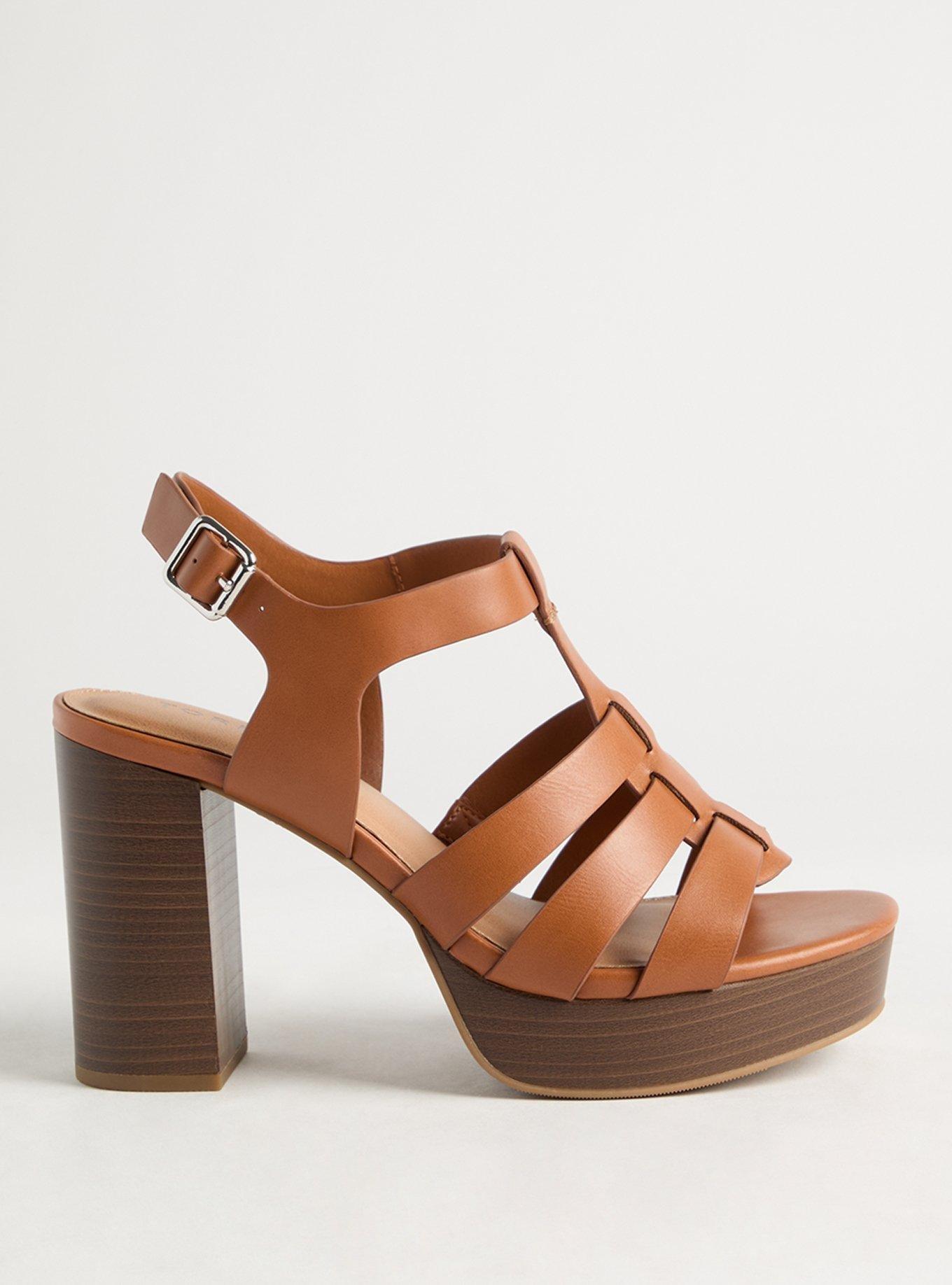 Fisherman Block Heel Sandal (WW)