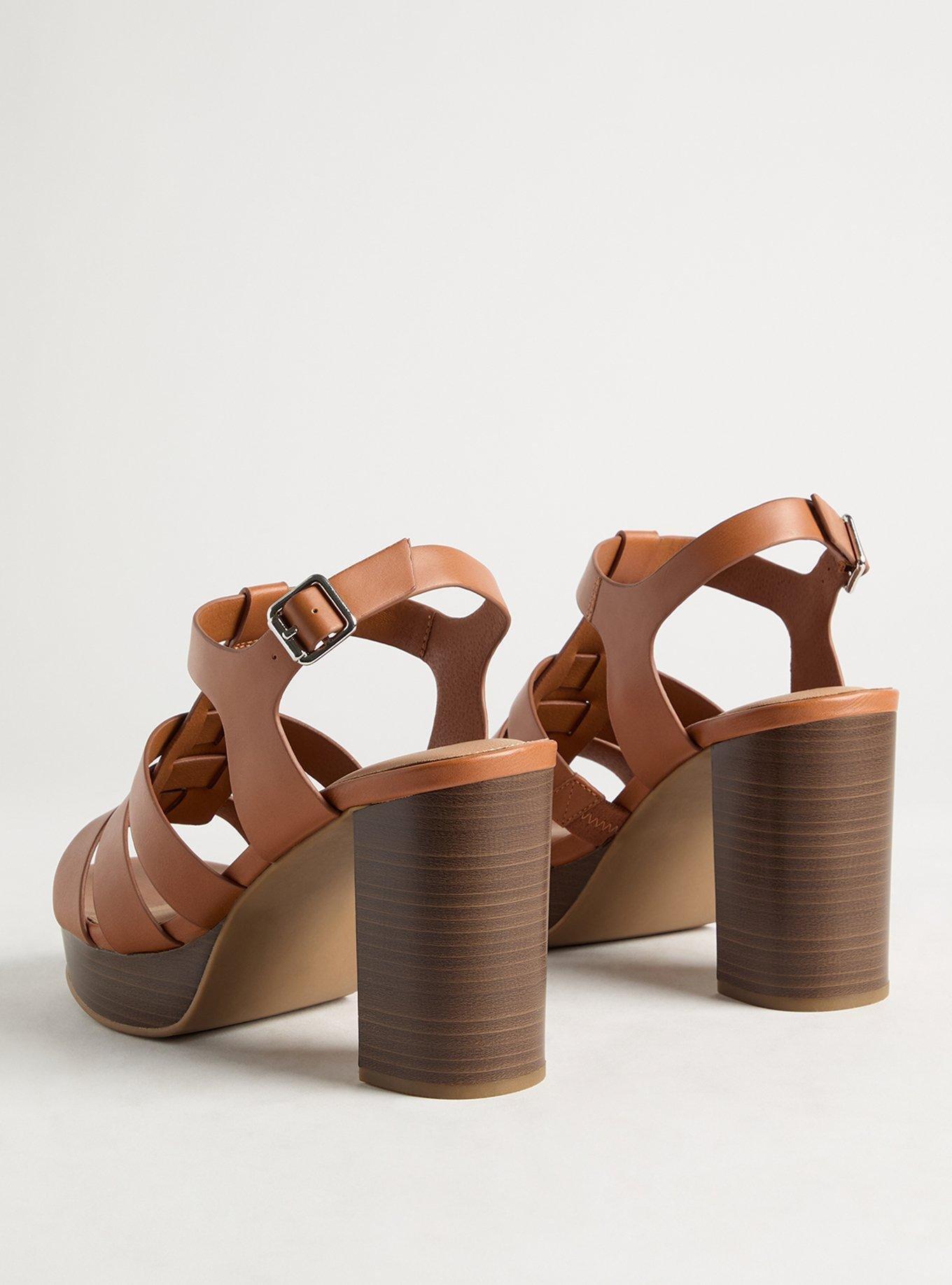 Fisherman Block Heel Sandal (WW)