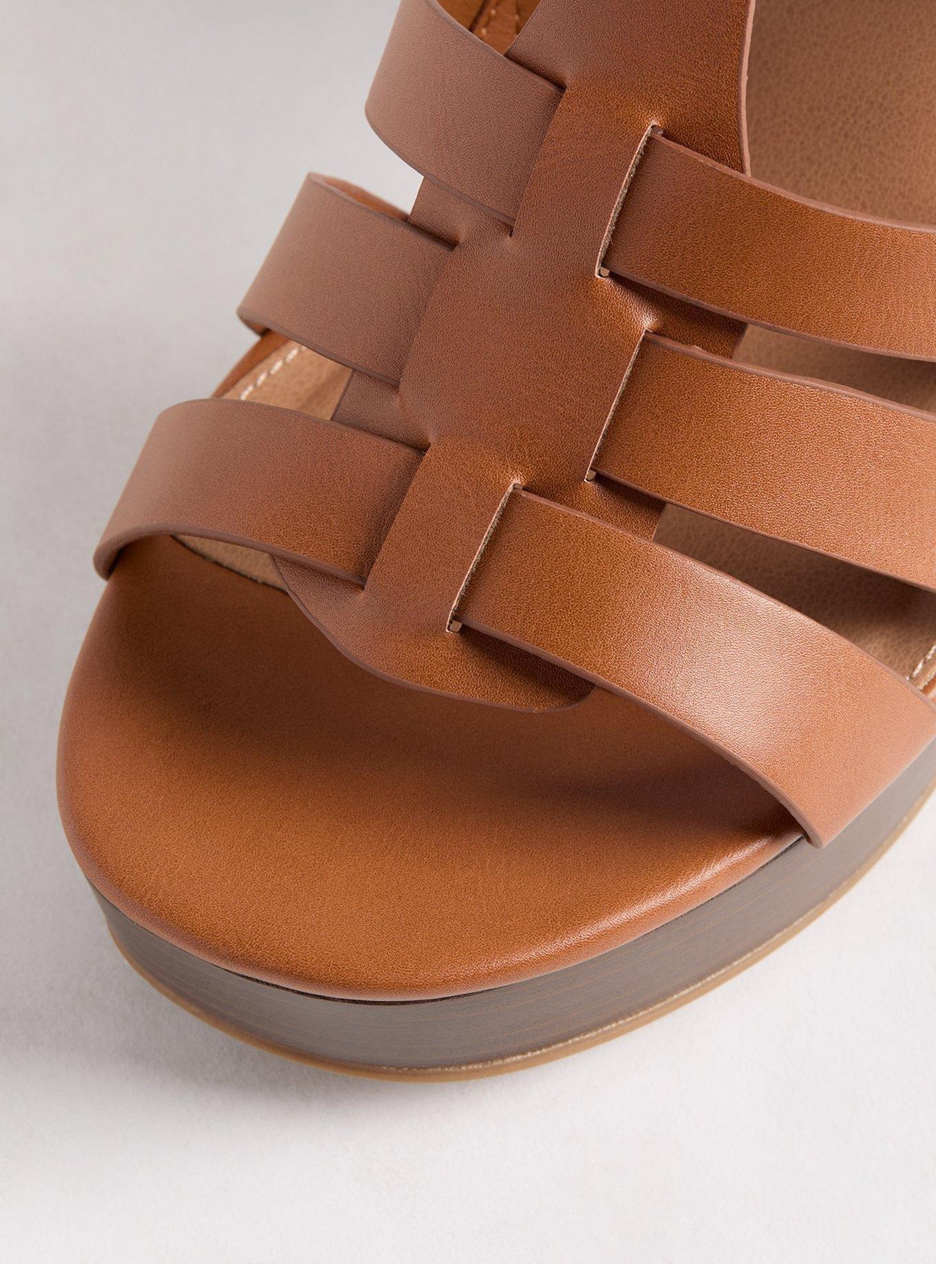 Fisherman Block Heel Sandal (WW)