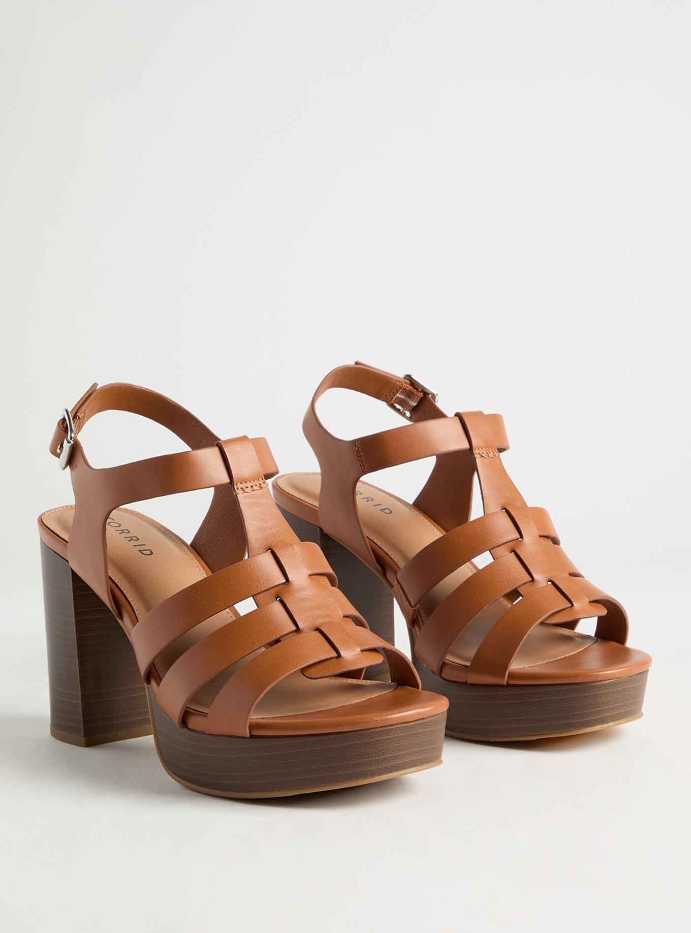 Fisherman Block Heel Sandal (WW)