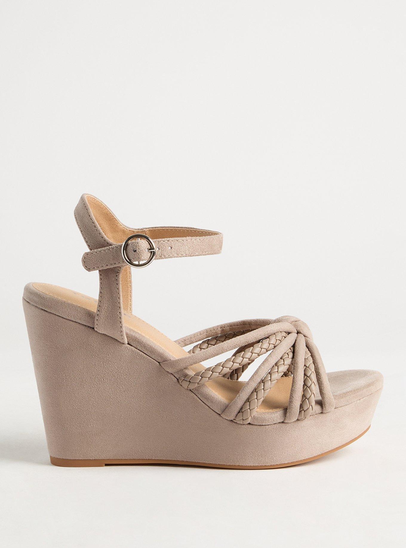 Braided Strappy Wedge (WW)