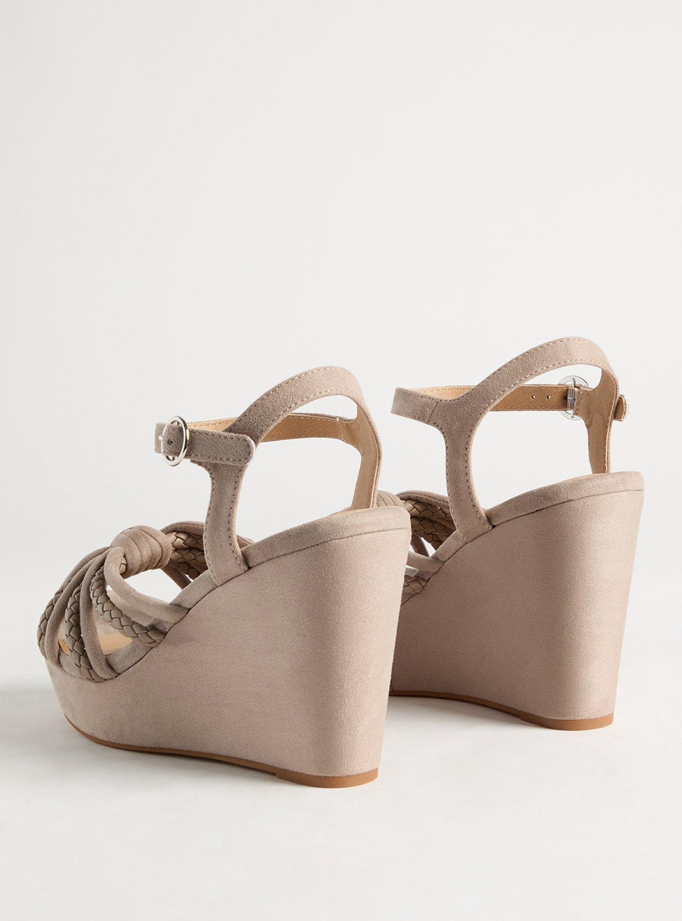 Braided Strappy Wedge (WW)